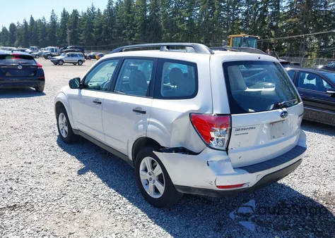 2011 Subaru Forester 2.5X from USA, damaged, VIN JF2SHABC8BH757247